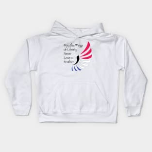 Wings of Liberty Kids Hoodie